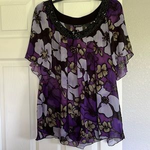 NY & Company Sheer Top